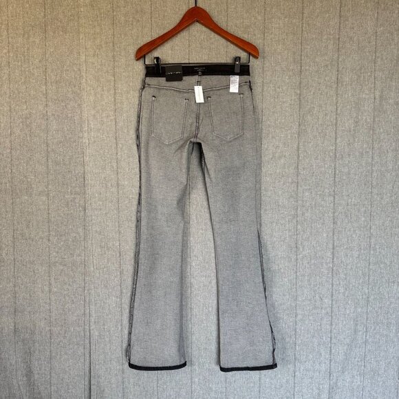 Banana Republic Factory Black Vintage Stretch Denim Low Rise Bootcut Jeans  28 T - Picture 10 of 14
